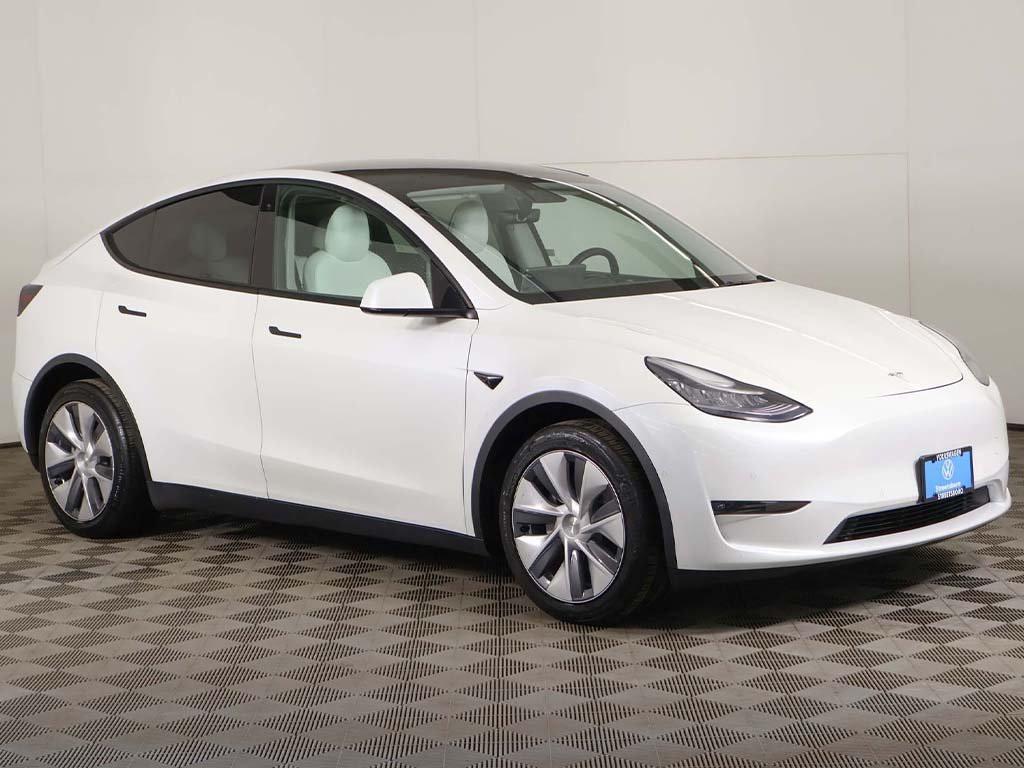 used 2021 Tesla Model Y car, priced at $19,599