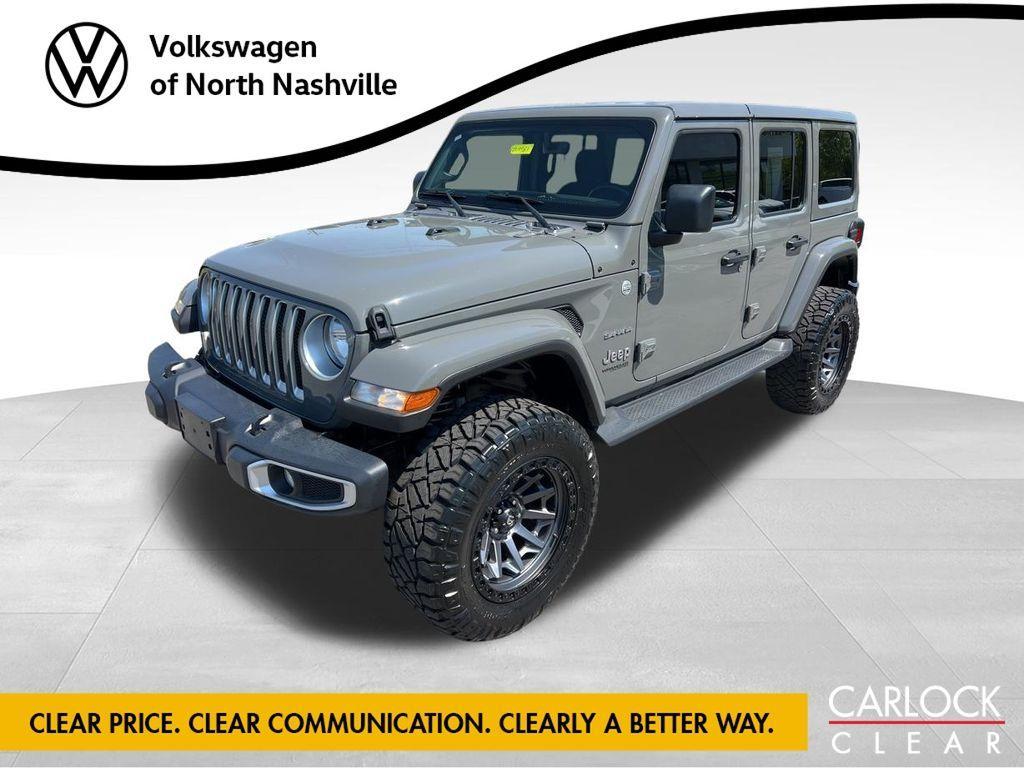 used 2021 Jeep Wrangler Unlimited car, priced at $26,584