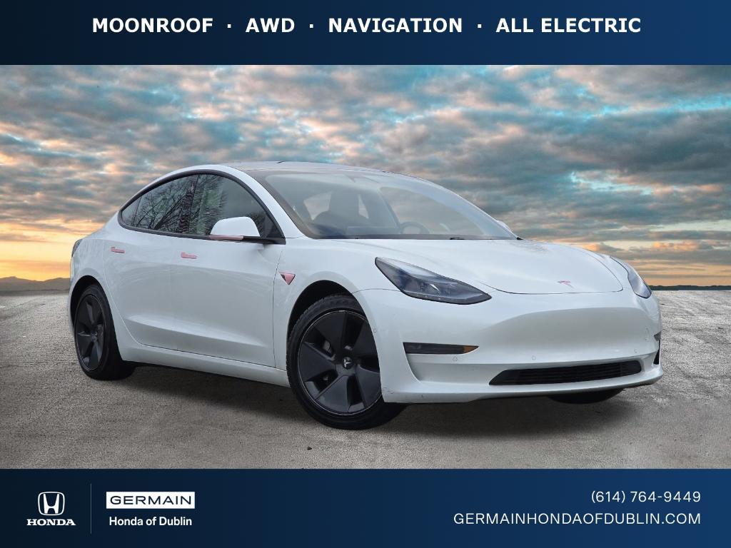 used 2021 Tesla Model 3 car, priced at $19,897