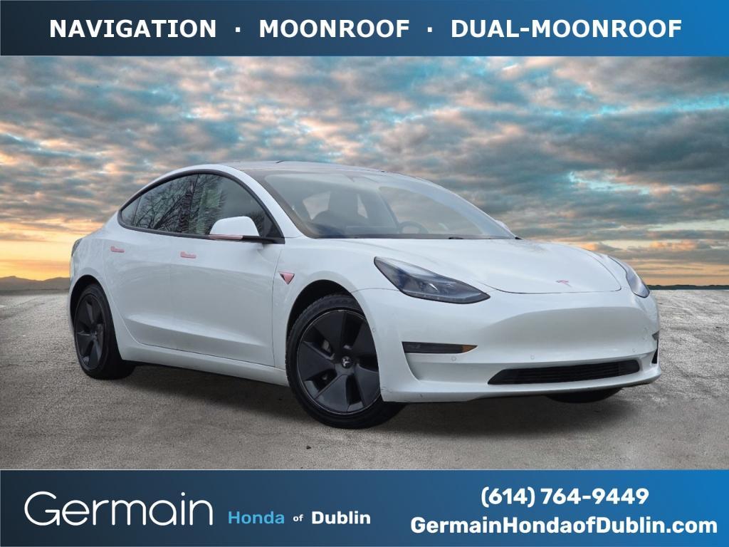used 2021 Tesla Model 3 car, priced at $20,897