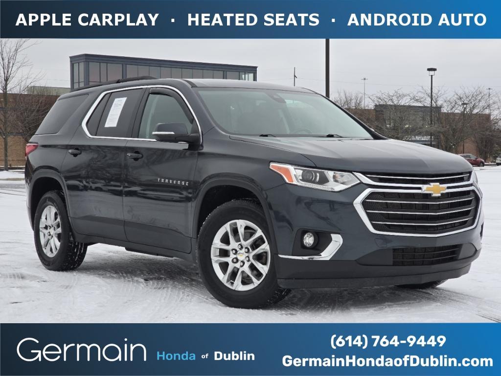 used 2021 Chevrolet Traverse car, priced at $17,597