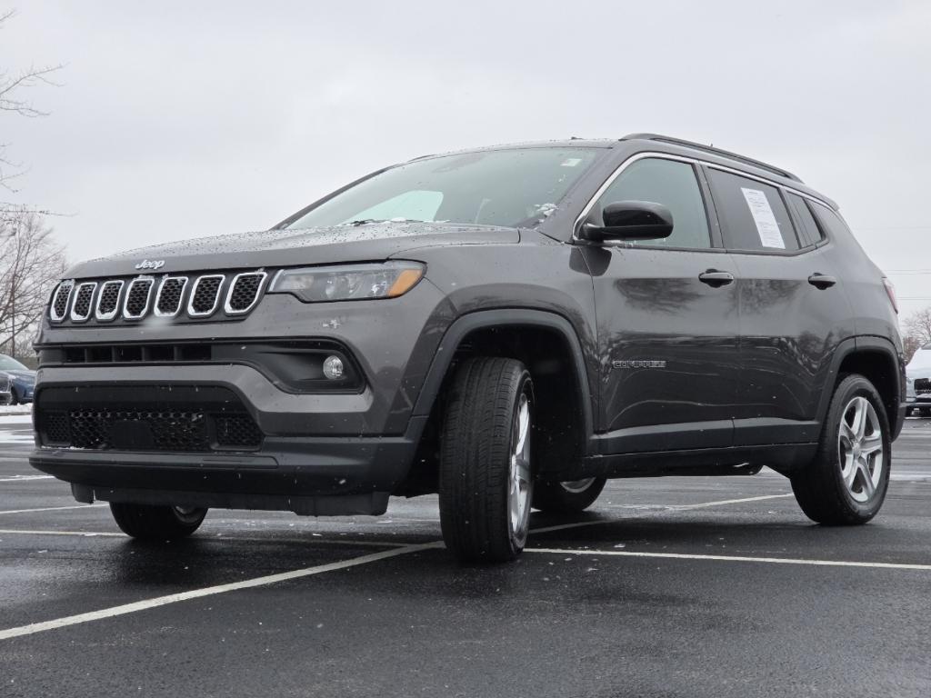 used 2023 Jeep Compass car, priced at $18,597