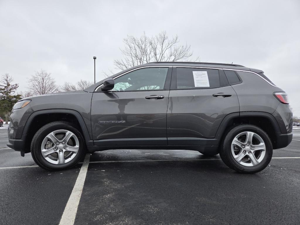 used 2023 Jeep Compass car, priced at $18,597