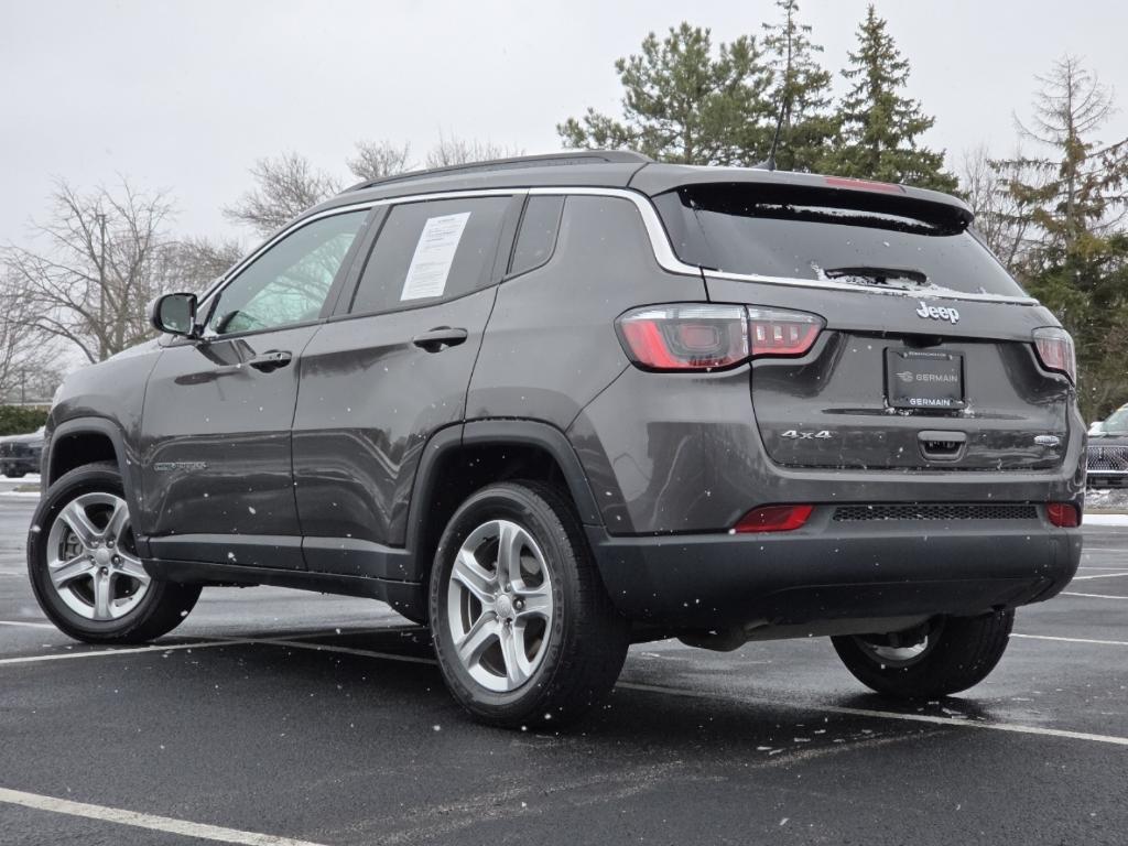 used 2023 Jeep Compass car, priced at $18,597