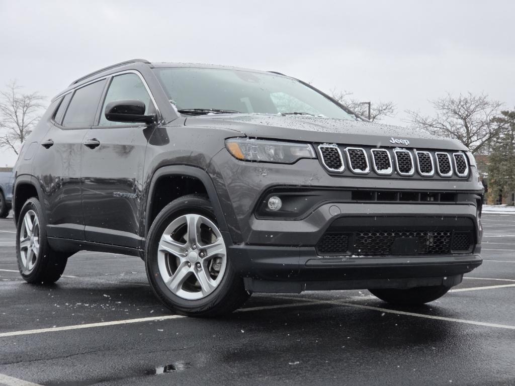 used 2023 Jeep Compass car, priced at $18,597