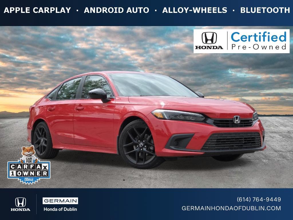 used 2024 Honda Civic car, priced at $22,445