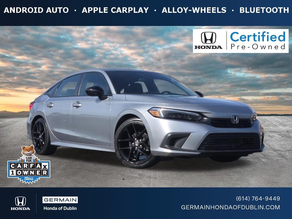 used 2023 Honda Civic car, priced at $23,797