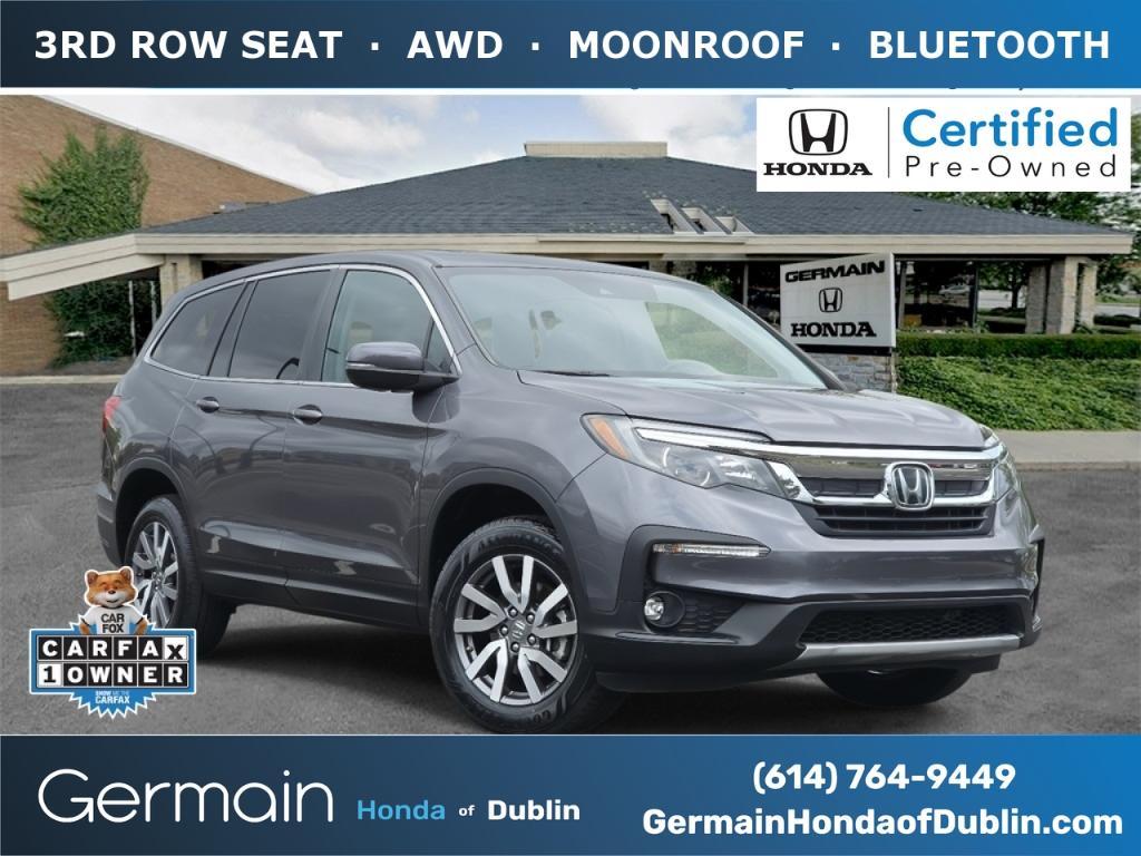 used 2021 Honda Pilot car, priced at $23,297