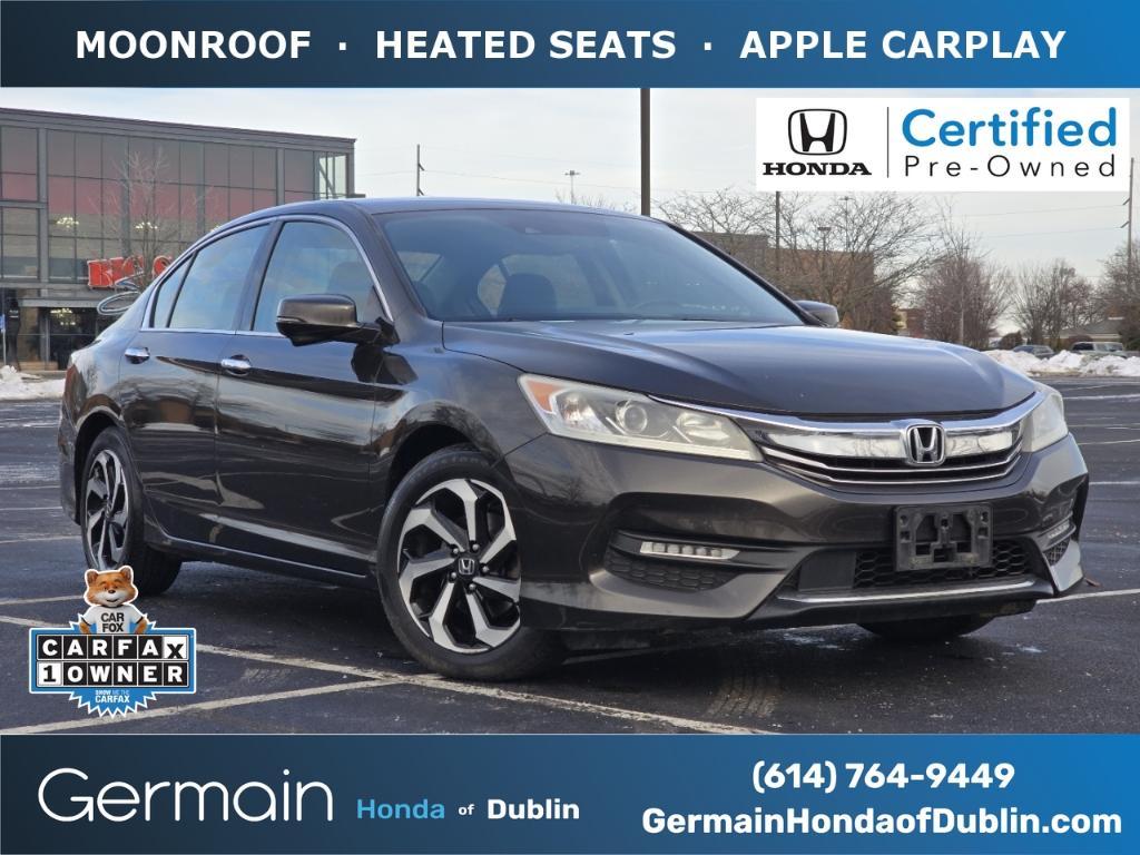 used 2017 Honda Accord car, priced at $16,287
