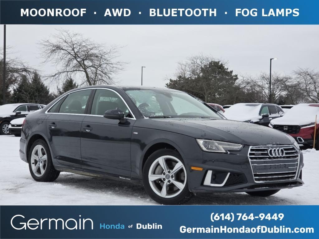 used 2019 Audi A4 car, priced at $18,997
