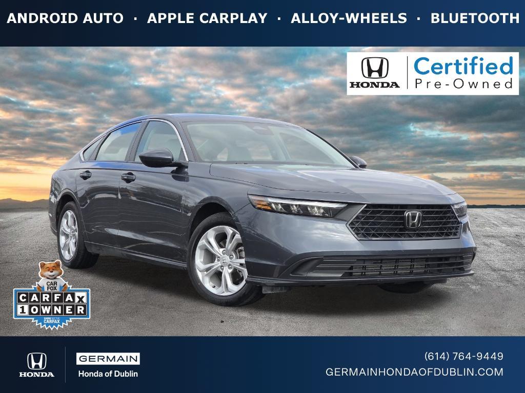 used 2023 Honda Accord car, priced at $22,997