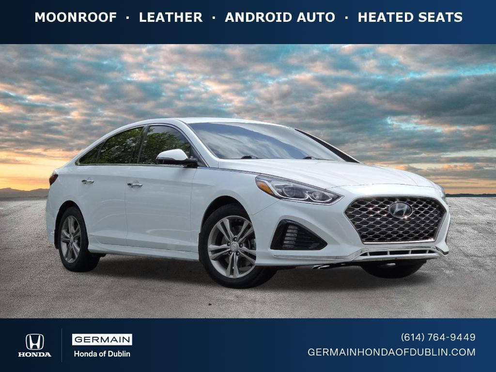 used 2019 Hyundai Sonata car, priced at $15,397