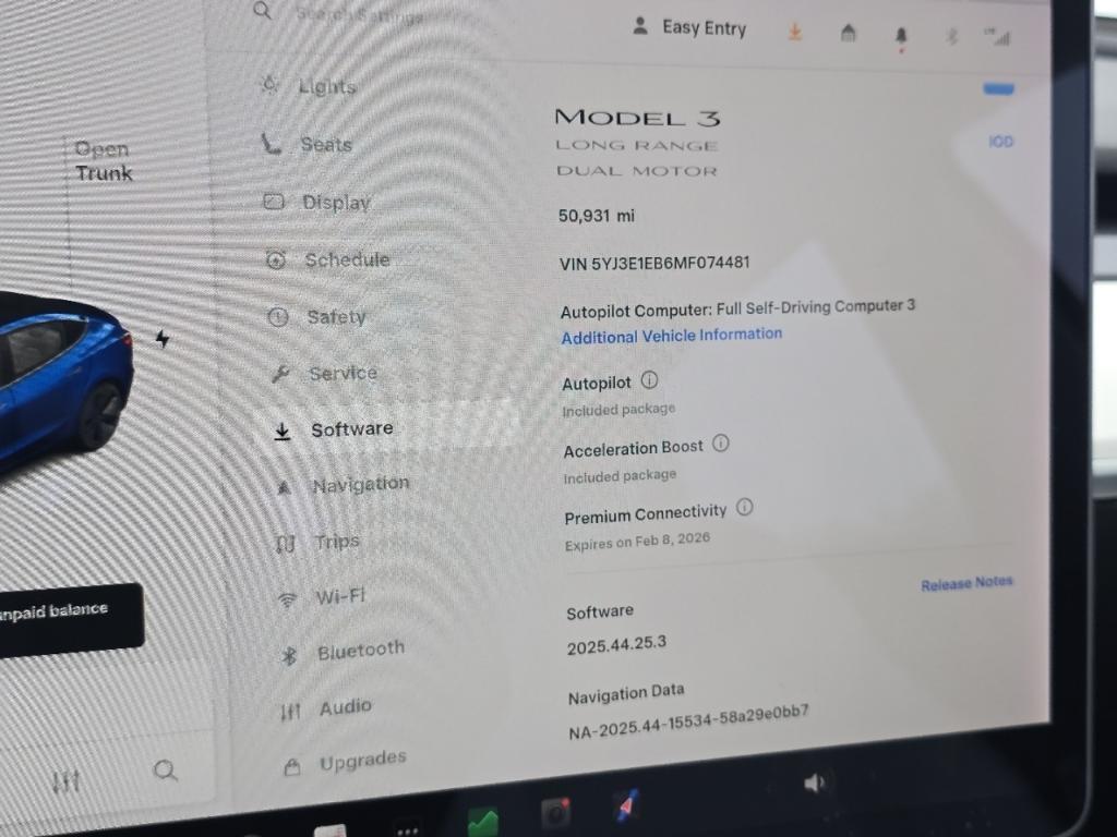 used 2021 Tesla Model 3 car, priced at $23,437