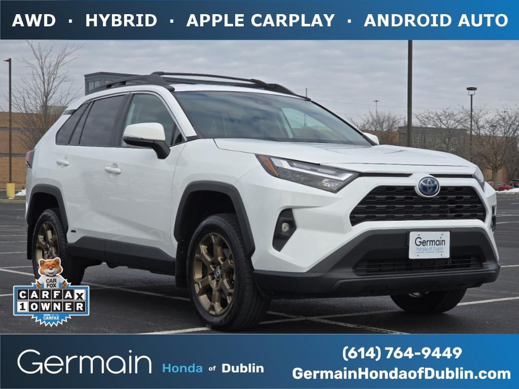 used 2023 Toyota RAV4 Hybrid car, priced at $27,697