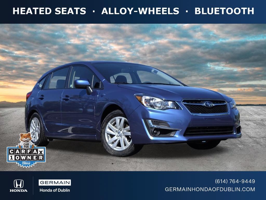 used 2016 Subaru Impreza car, priced at $16,445