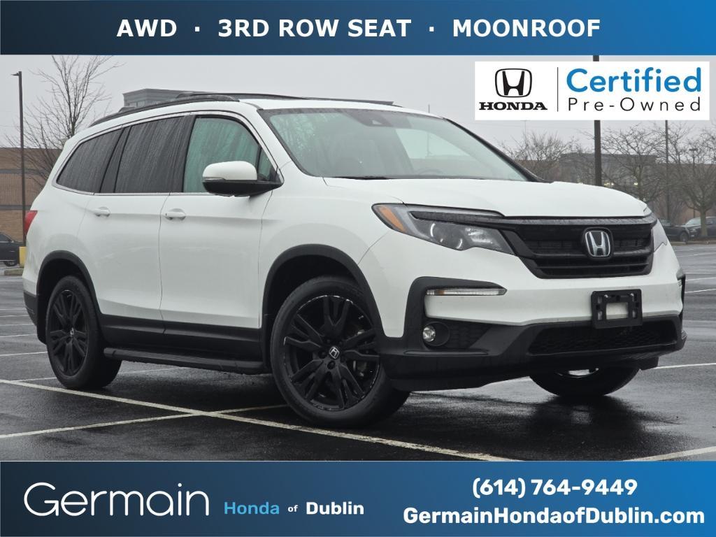 used 2022 Honda Pilot car, priced at $30,697