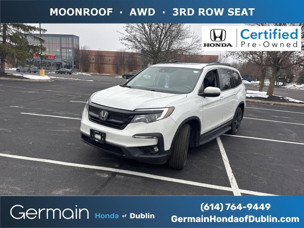 used 2022 Honda Pilot car, priced at $30,697