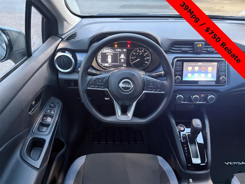 new 2025 Nissan Versa car, priced at $20,850