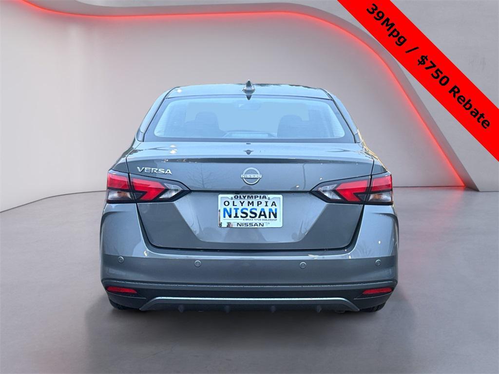 new 2025 Nissan Versa car, priced at $20,850