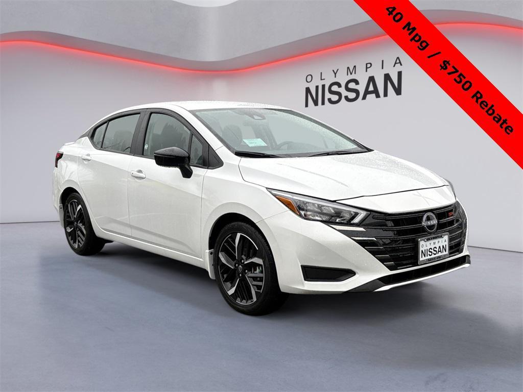 new 2025 Nissan Versa car, priced at $21,750