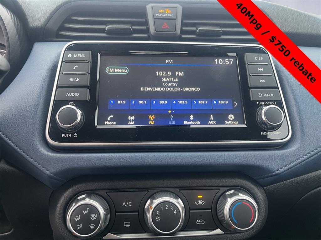 new 2025 Nissan Versa car, priced at $21,180