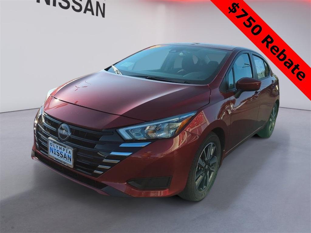 new 2025 Nissan Versa car, priced at $20,745