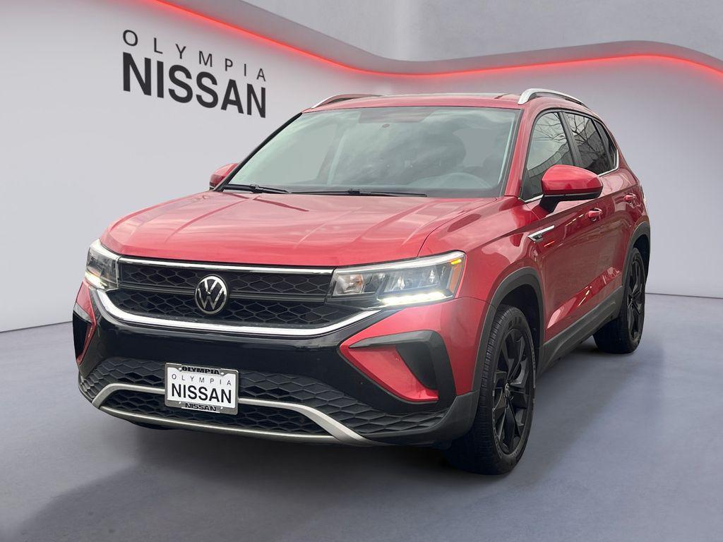 used 2022 Volkswagen Taos car, priced at $21,888