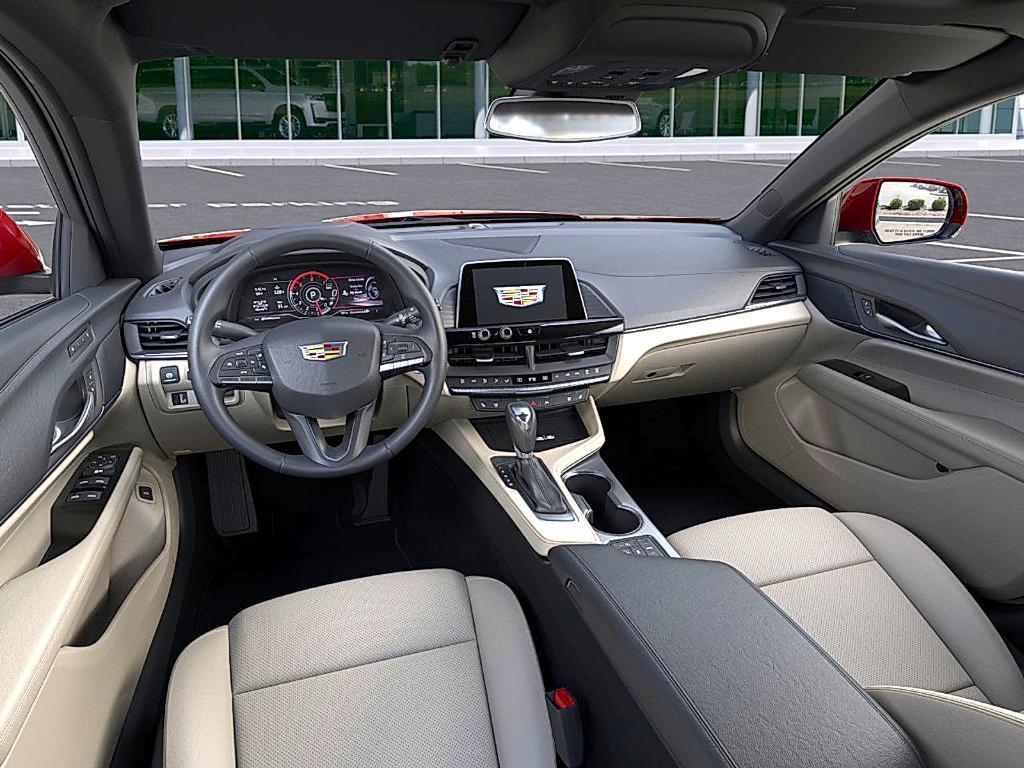 new 2025 Cadillac CT4 car, priced at $48,465