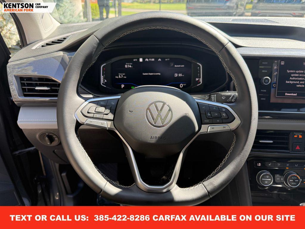 used 2023 Volkswagen Taos car, priced at $20,150