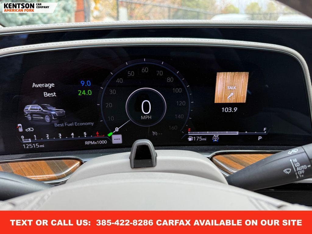 used 2024 Cadillac Escalade car, priced at $92,750