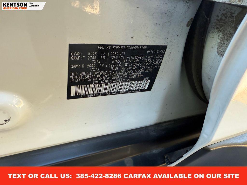 used 2022 Subaru Outback car, priced at $29,950