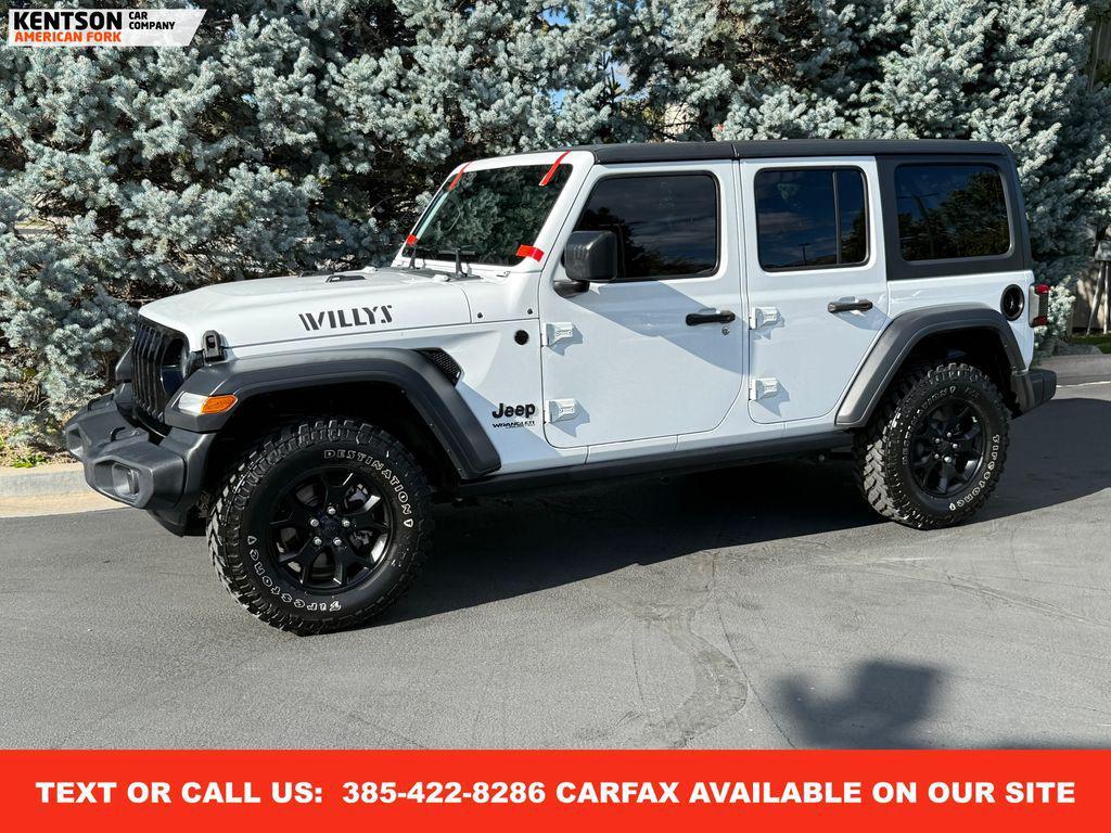 used 2020 Jeep Wrangler Unlimited car, priced at $20,950