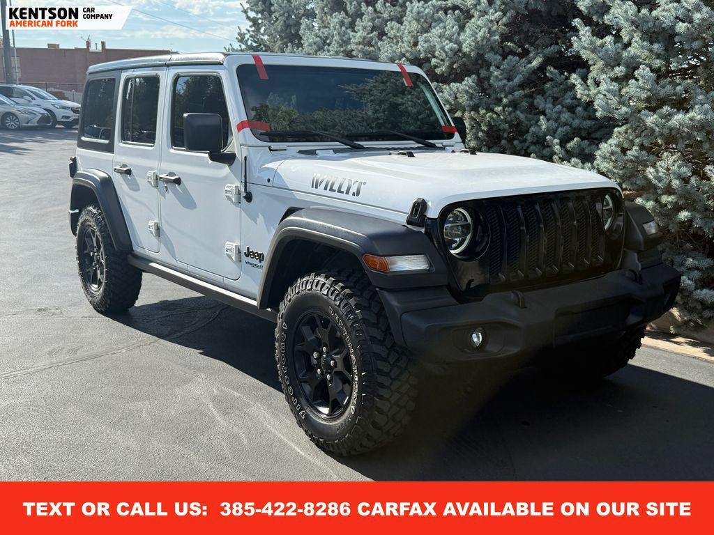 used 2020 Jeep Wrangler Unlimited car, priced at $20,950