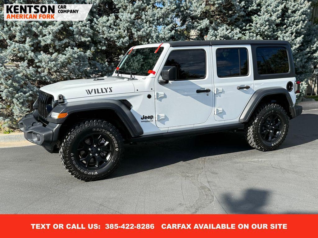 used 2020 Jeep Wrangler Unlimited car, priced at $22,050