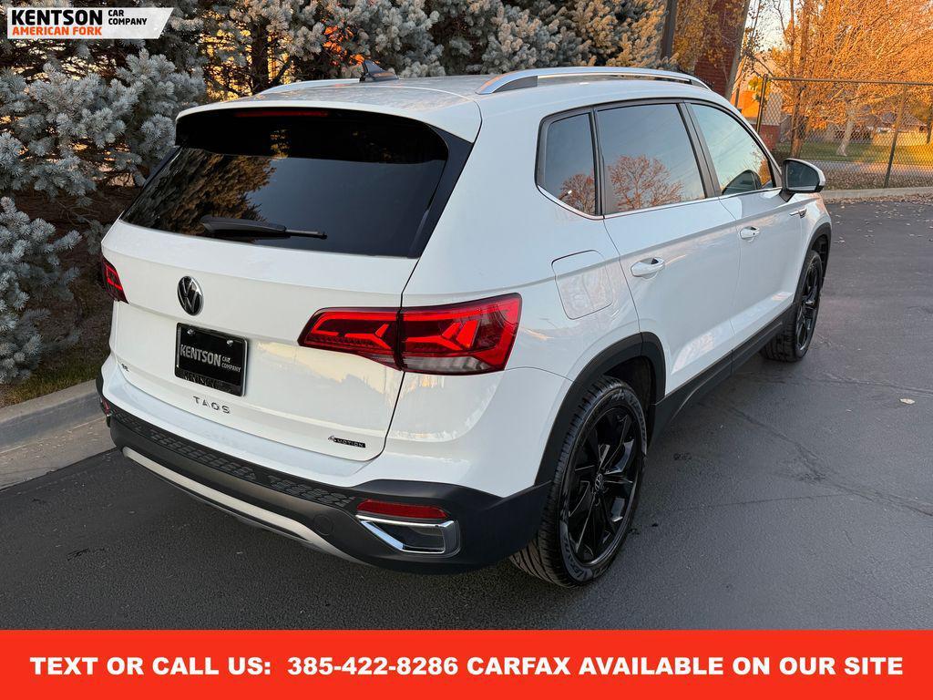 used 2022 Volkswagen Taos car, priced at $18,950