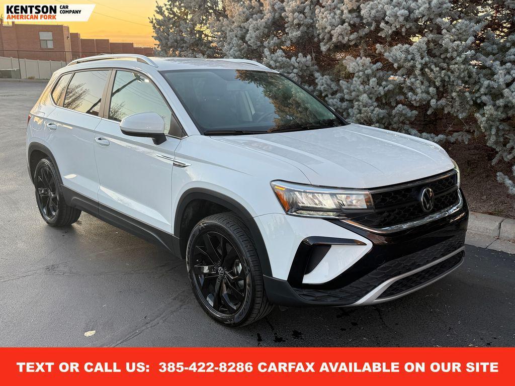 used 2022 Volkswagen Taos car, priced at $18,950