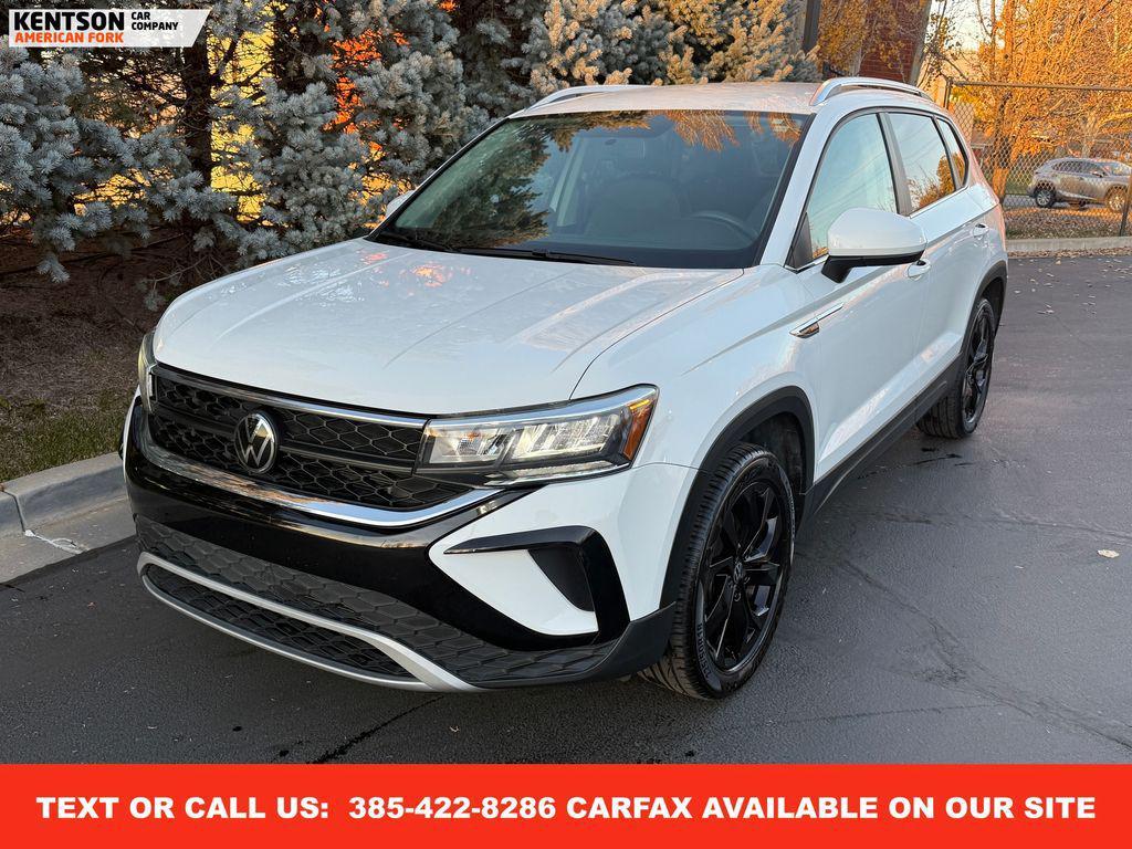 used 2022 Volkswagen Taos car, priced at $18,950