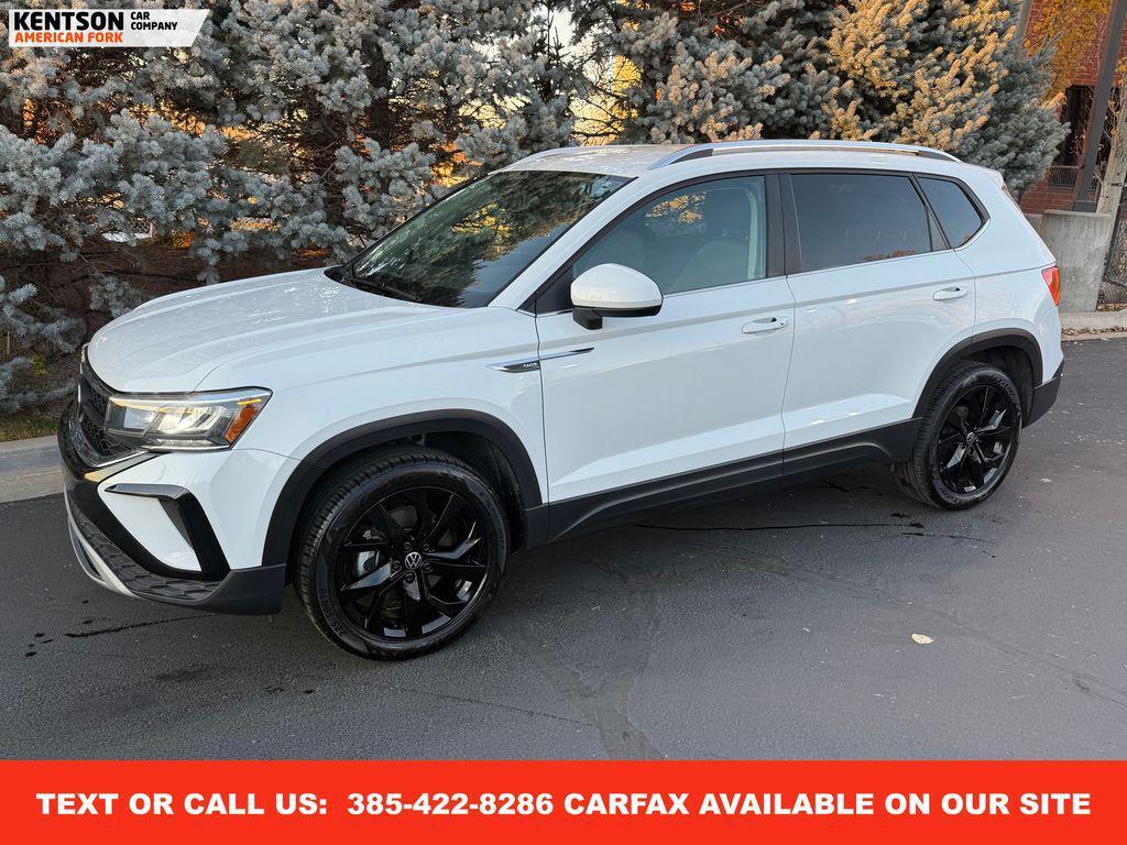 used 2022 Volkswagen Taos car, priced at $18,950