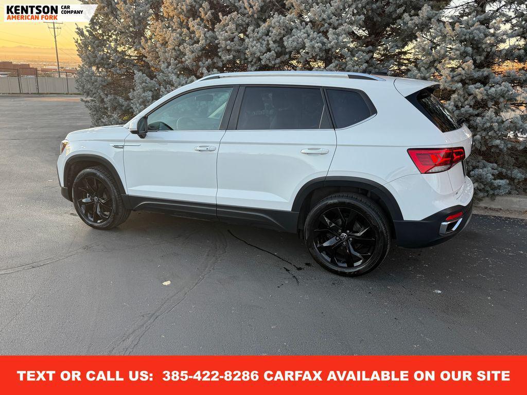 used 2022 Volkswagen Taos car, priced at $18,950