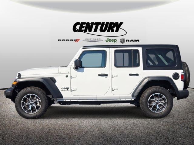 2024 Bright White Clearcoat Jeep Wrangler