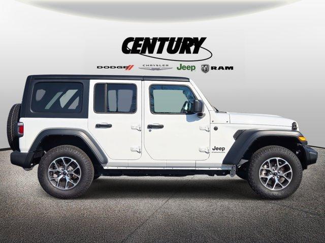 2024 Bright White Clearcoat Jeep Wrangler