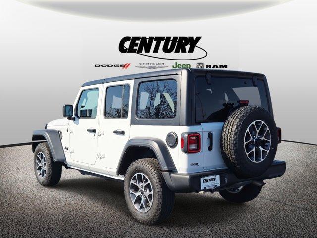 2024 Bright White Clearcoat Jeep Wrangler