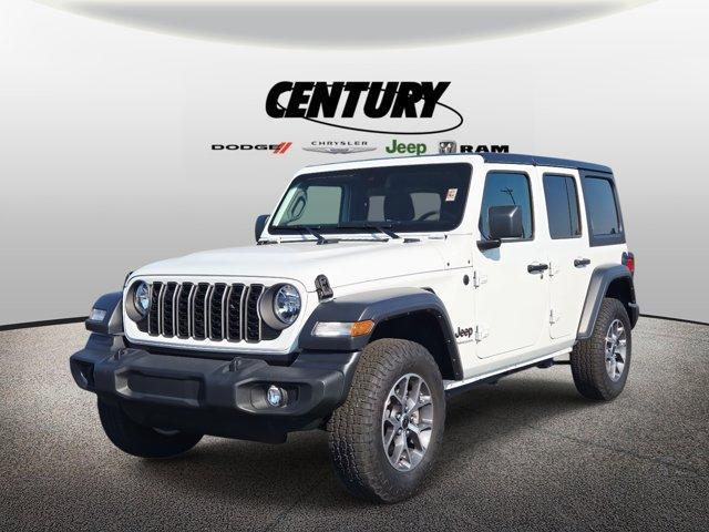 2024 Bright White Clearcoat Jeep Wrangler