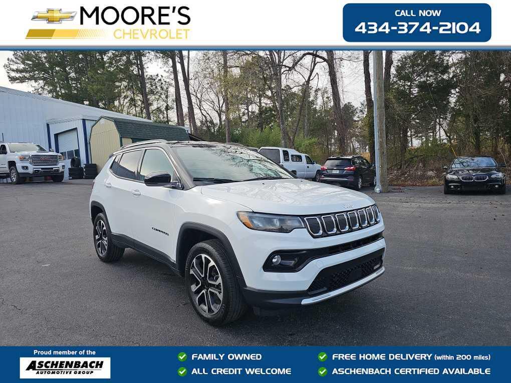 used 2022 Jeep Compass car, priced at $16,999