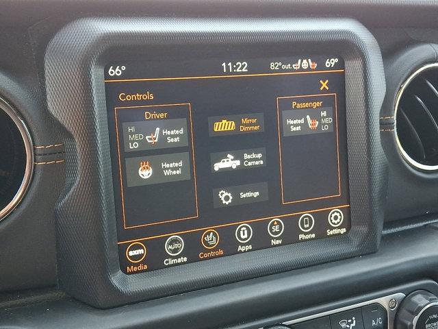 2021 Black Clearcoat Jeep Gladiator