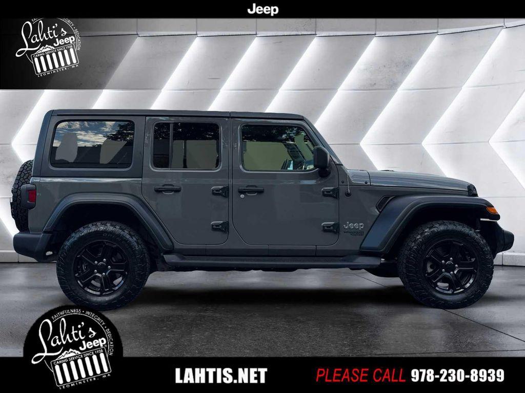 used 2020 Jeep Wrangler Unlimited car, priced at $25,993