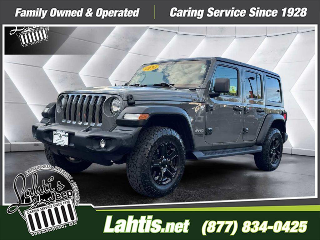 used 2020 Jeep Wrangler Unlimited car, priced at $25,320