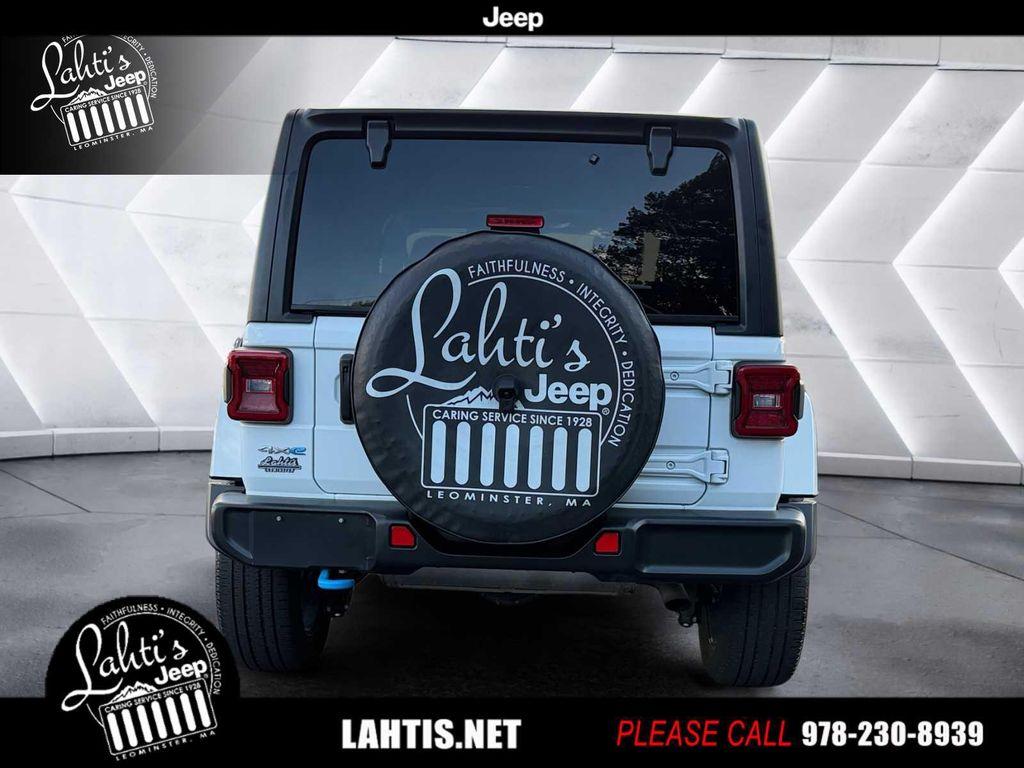used 2022 Jeep Wrangler Unlimited 4xe car, priced at $36,883