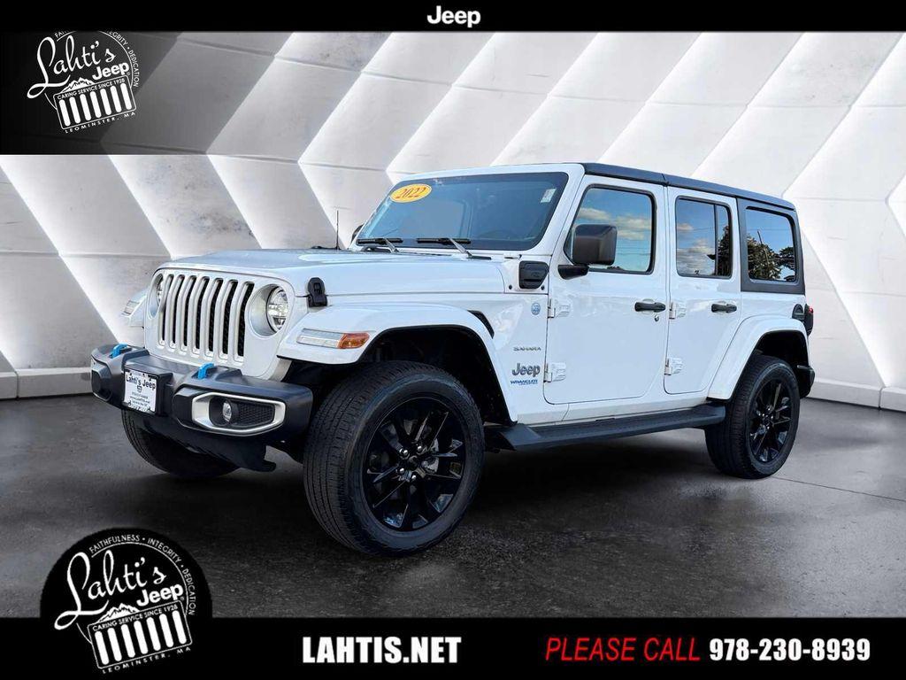 used 2022 Jeep Wrangler Unlimited 4xe car, priced at $36,883
