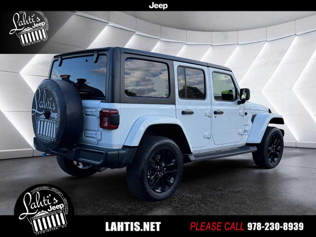 used 2022 Jeep Wrangler Unlimited 4xe car, priced at $36,883